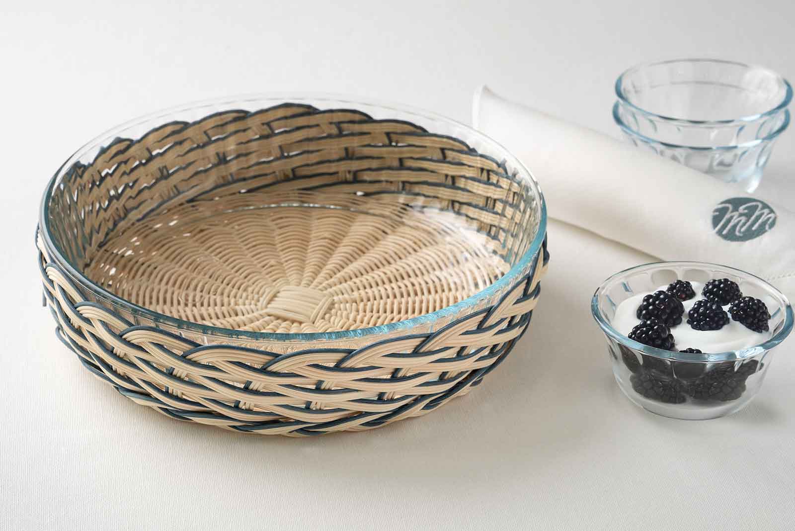 Mila Maurizi Lavanda B-01 cestino torta blu guado