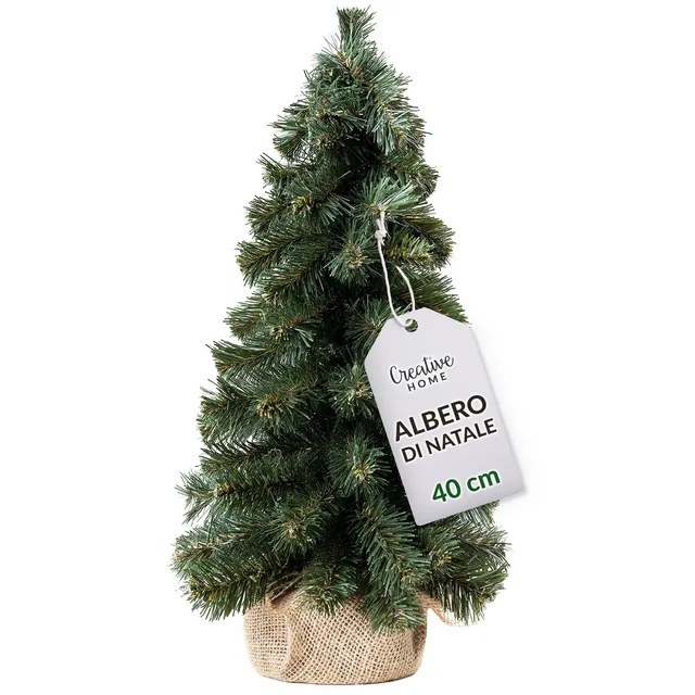 Creative Home Albero Natale Artificiale 40 cm Verde da Tavolo