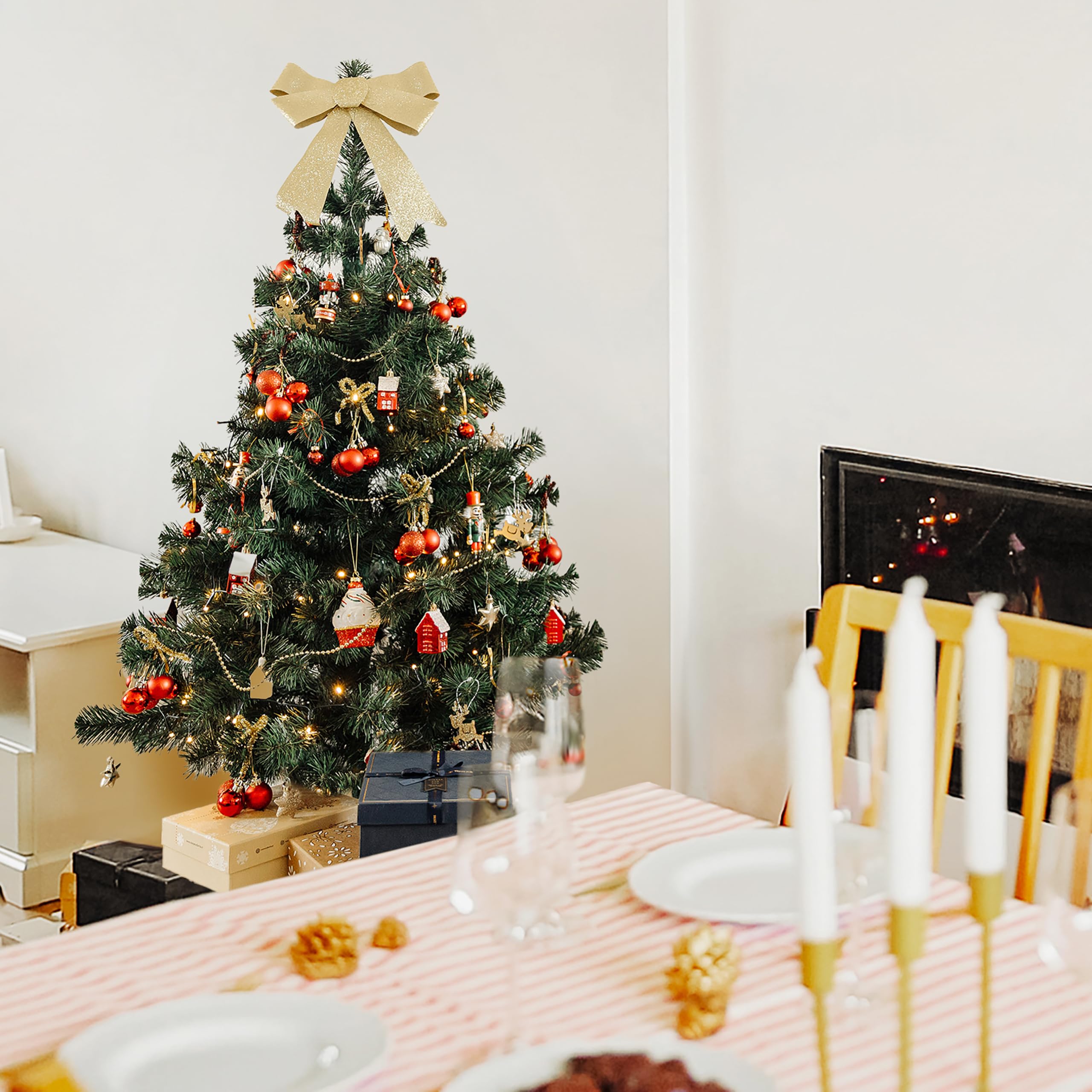 Creative Home Albero di Natale 150cm Verde Folto da Terra