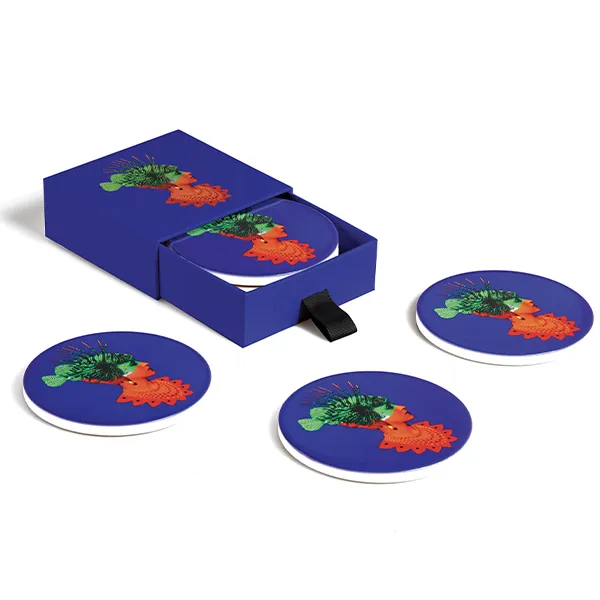 Gangzaï Rascaqueen GD486 set 4 sottobicchieri
