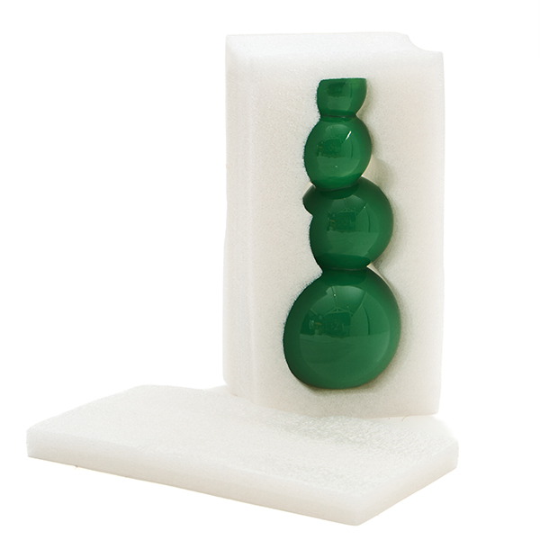 Gangzaï Geometrica Astre GD745 vaso verde per fiori