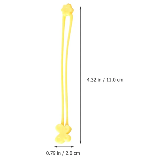 MUCKLILY Nastri Bento Elastici Silicone 10 Pezzi Lavabili