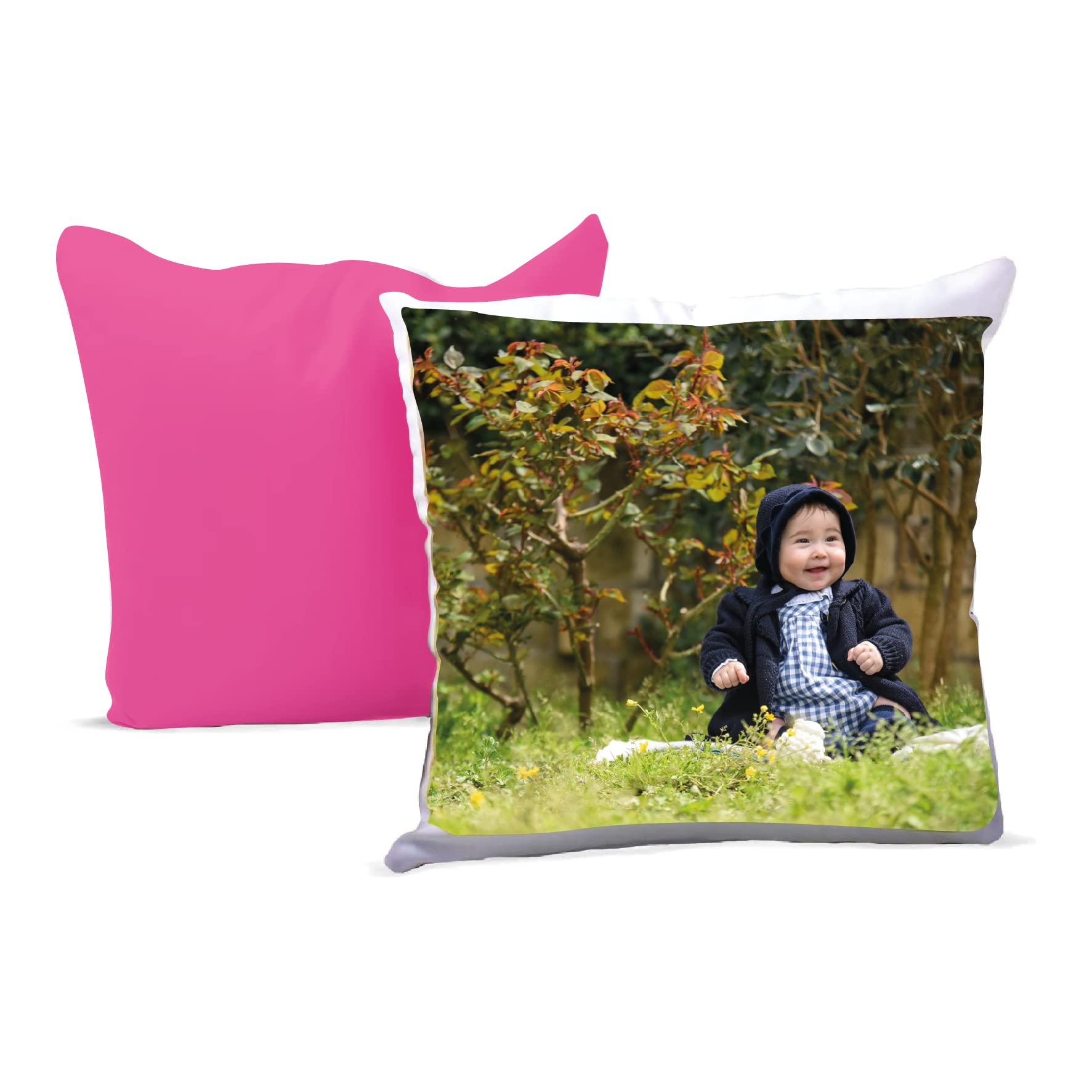 Inca cuscino personalizzato con foto 40x40 verde scuro