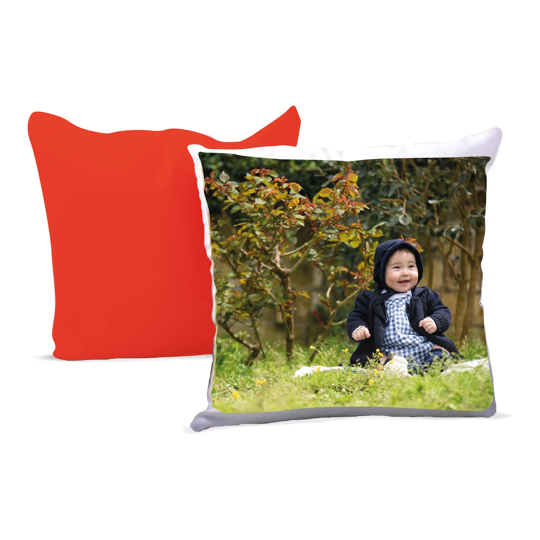 Inca cuscino personalizzato con foto 40x40 verde scuro