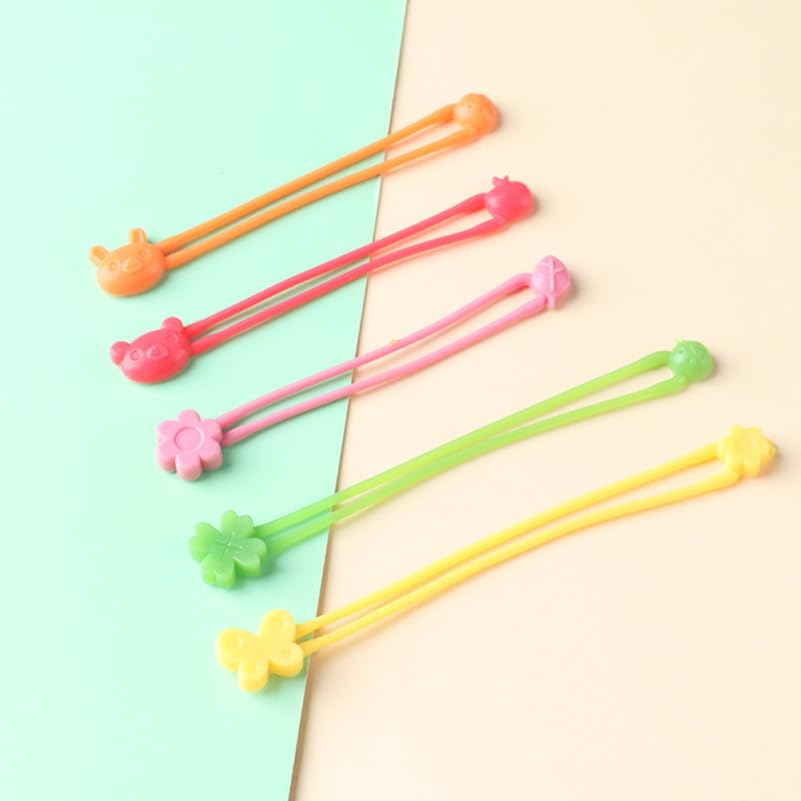 MUCKLILY Nastri Bento Elastici Silicone 10 Pezzi Lavabili
