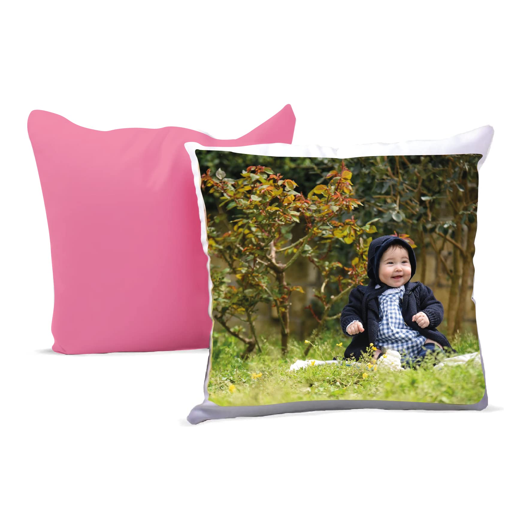 Inca cuscino personalizzato con foto 40x40 verde scuro