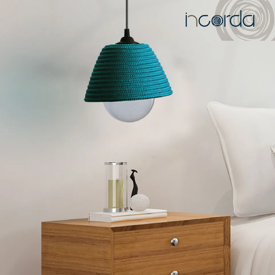 Incorda inBell paralume corda riciclata sospensione