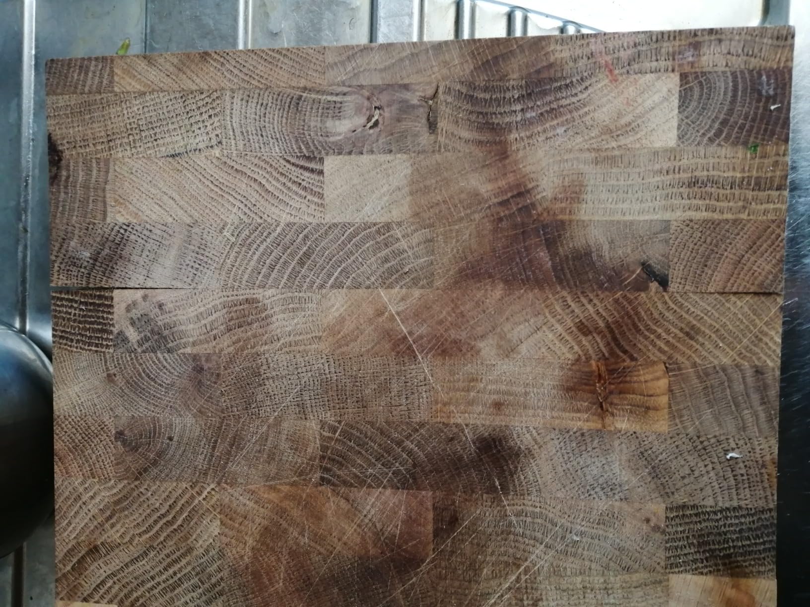Creative Home Tagliere Quercia 32x24x4 cm Legno Massiccio