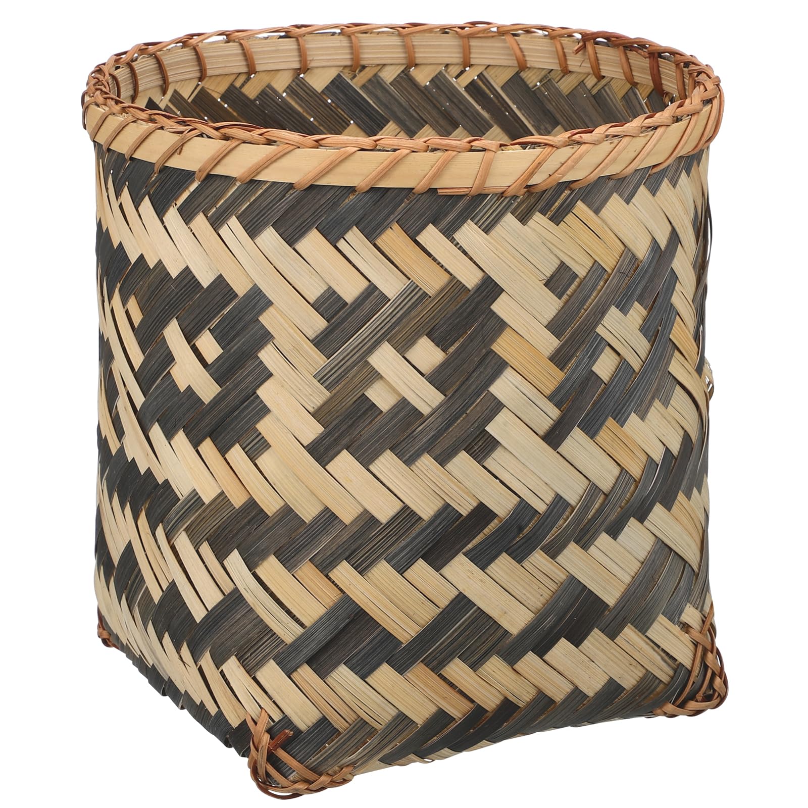 MUCKLILY Cestino Intrecciato Cotone Organizer Casa Bagno