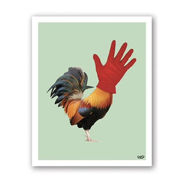 Gangzaï Curiosito Coqmain GD409 poster decorativo