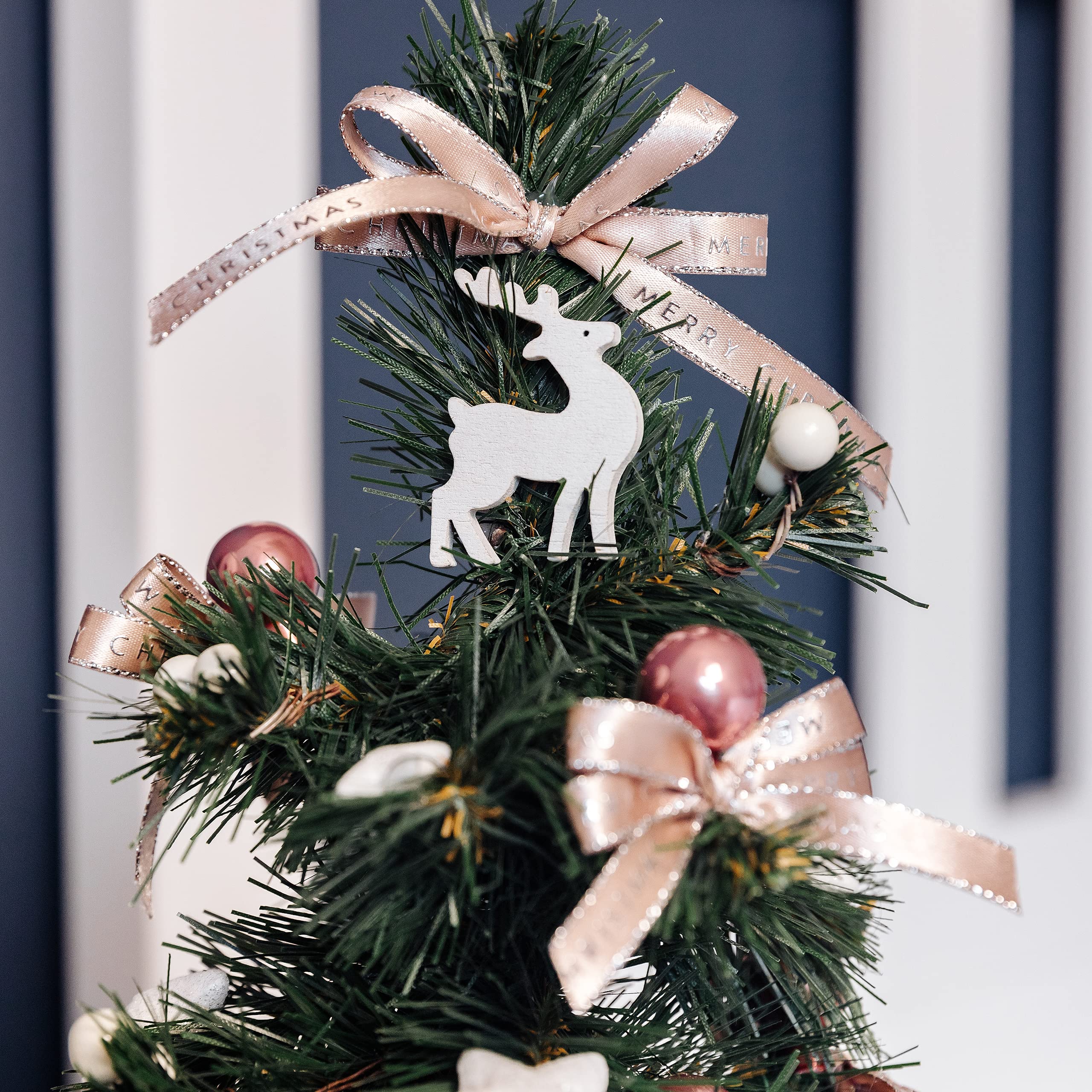 Creative Home Albero di Natale Artificiale 30 cm con Base Juta