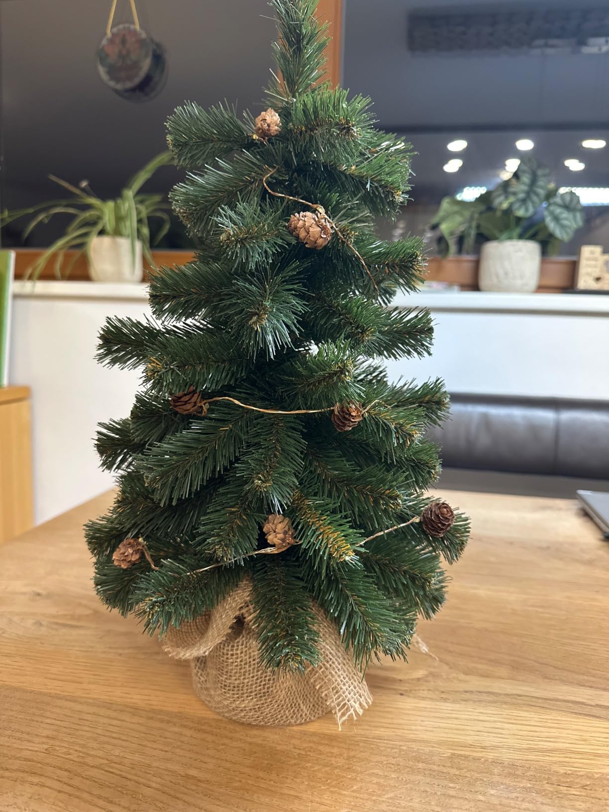 Creative Home Albero Natale Artificiale 40 cm Verde da Tavolo
