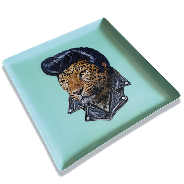 Gangzaï Curiosito Elvis GD750 vassoio quadrato