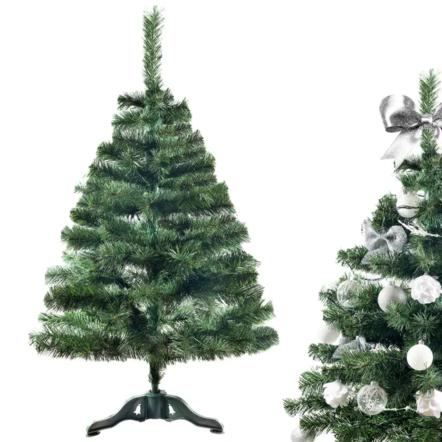 Creative Home Albero di Natale 120cm Verde Folto da Terra