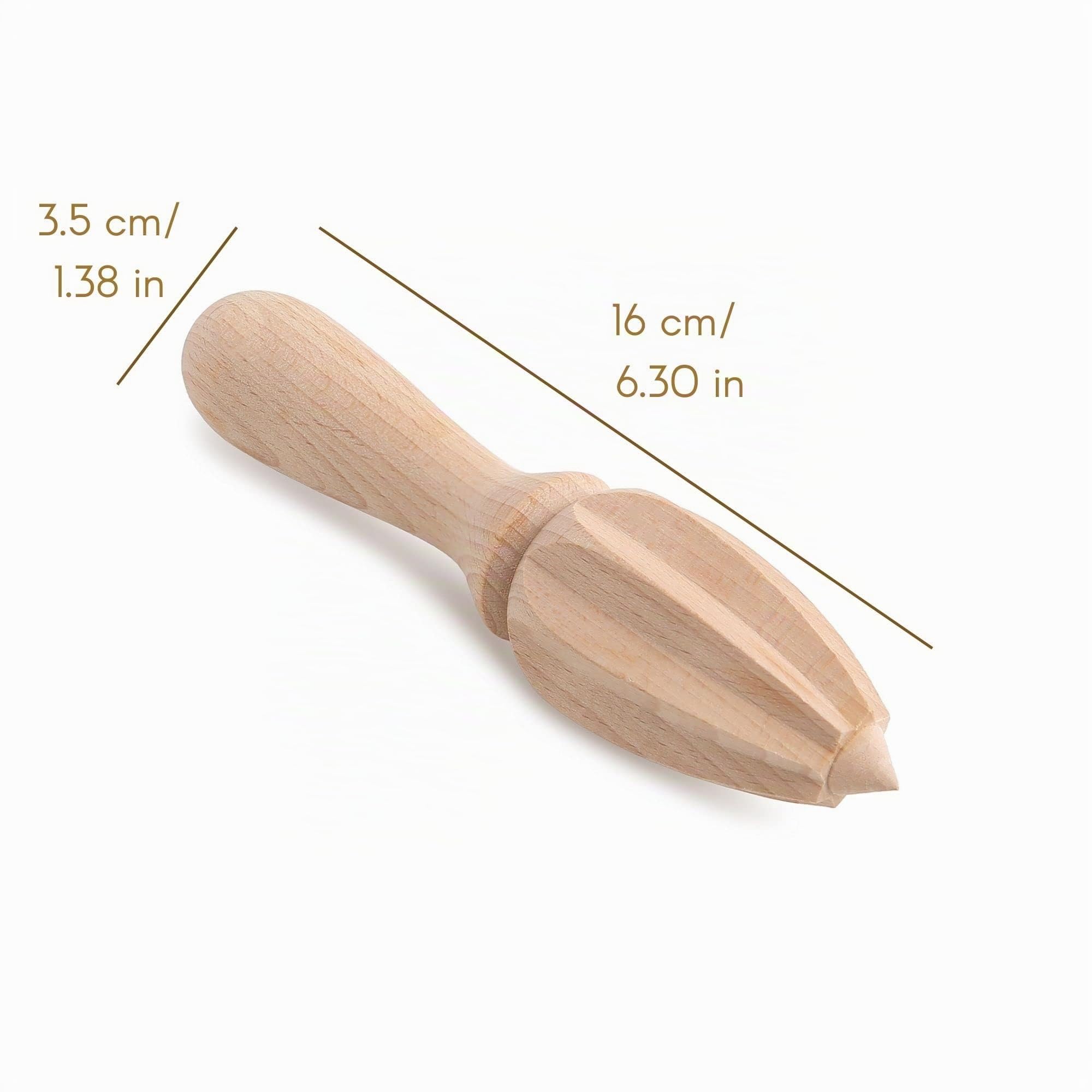 Creative Home Spremiagrumi Manuale Faggio 15,5 cm Legno