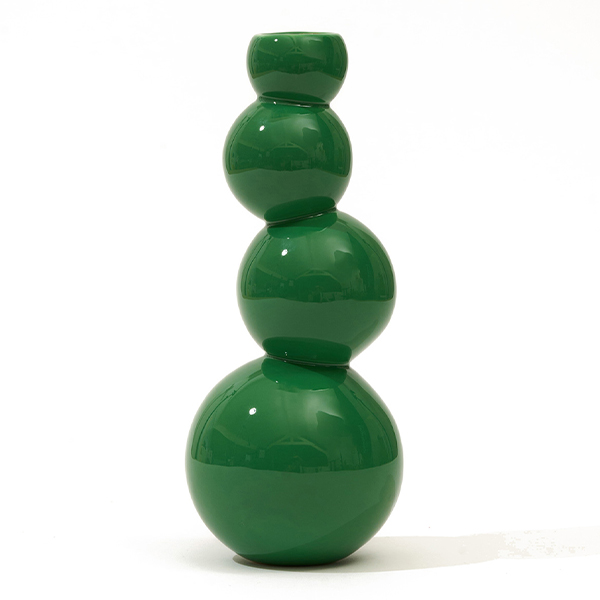 Gangzaï Geometrica Astre GD745 vaso verde per fiori