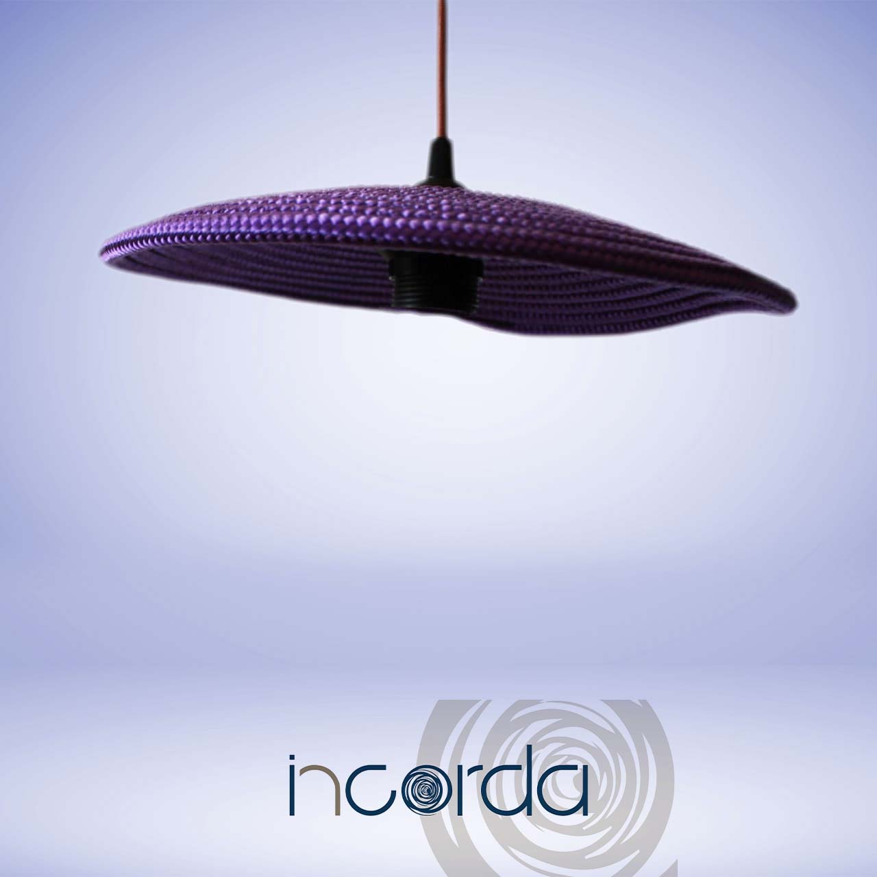 Incorda inLight Contemporary paralume in corda moderno