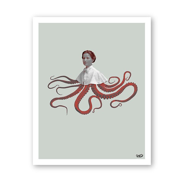 Gangzaï Poulpita GD410 poster da parete