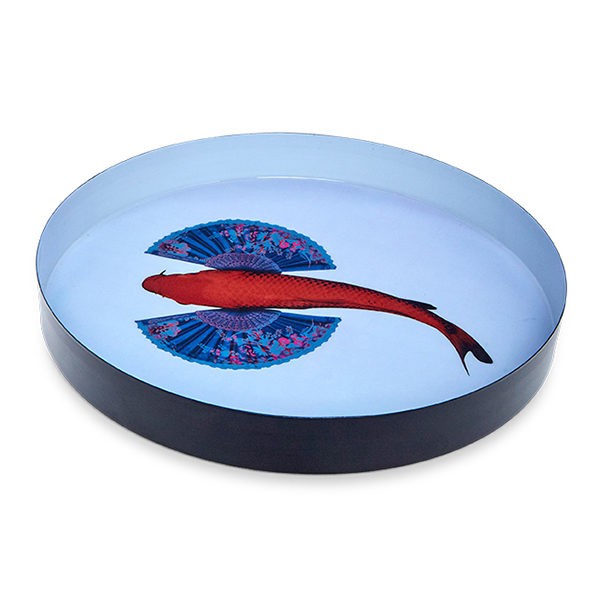 Gangzaï Curiosito Fishkoï GD387 vassoio rotondo