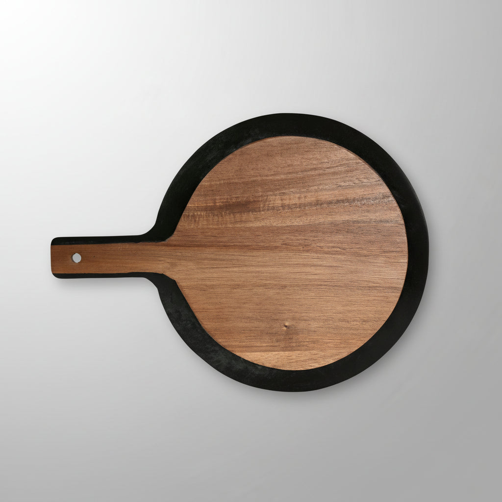 Home ESPRIT tagliere acacia scuro 38x28 cm