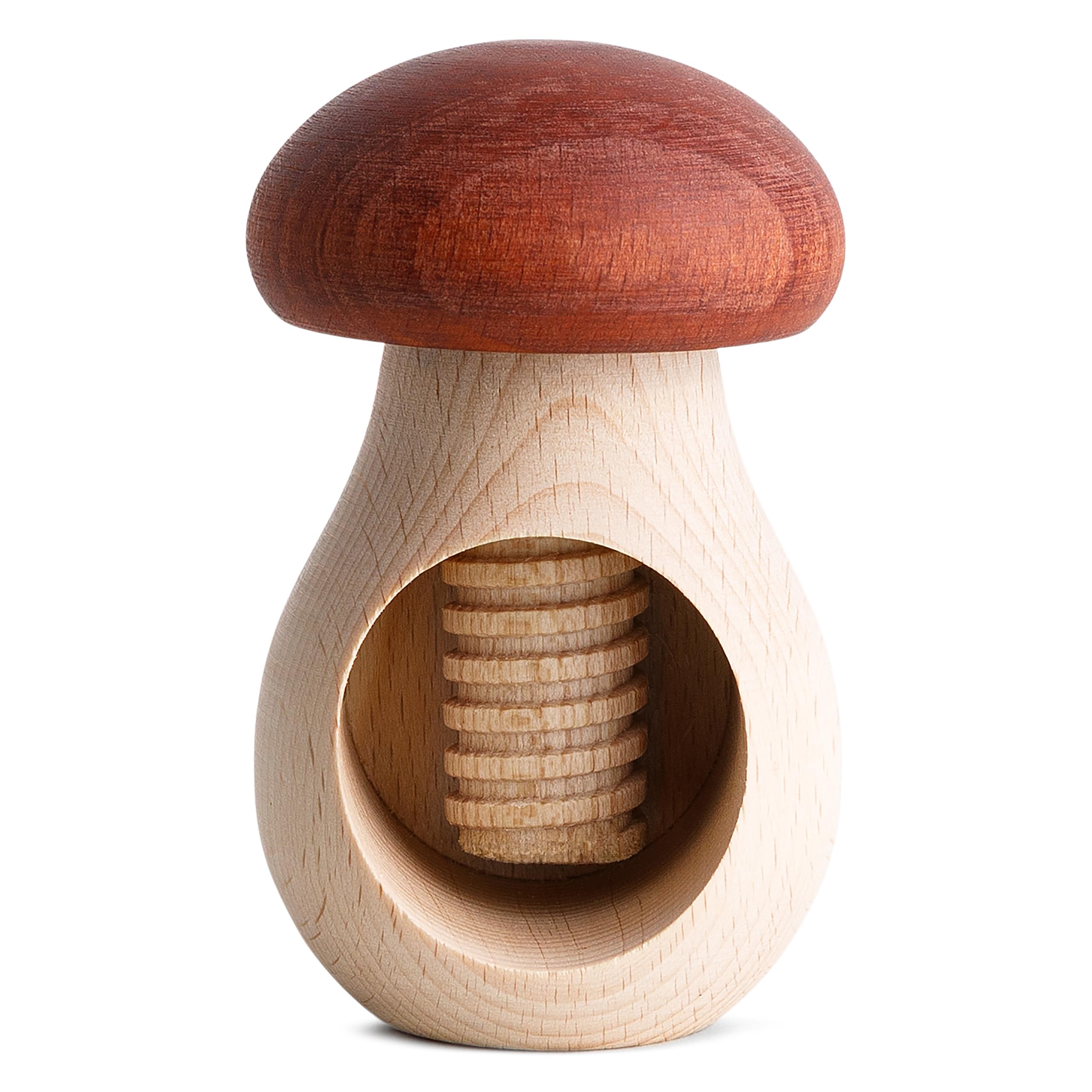 Creative Home schiaccianoci a fungo naturale in faggio
