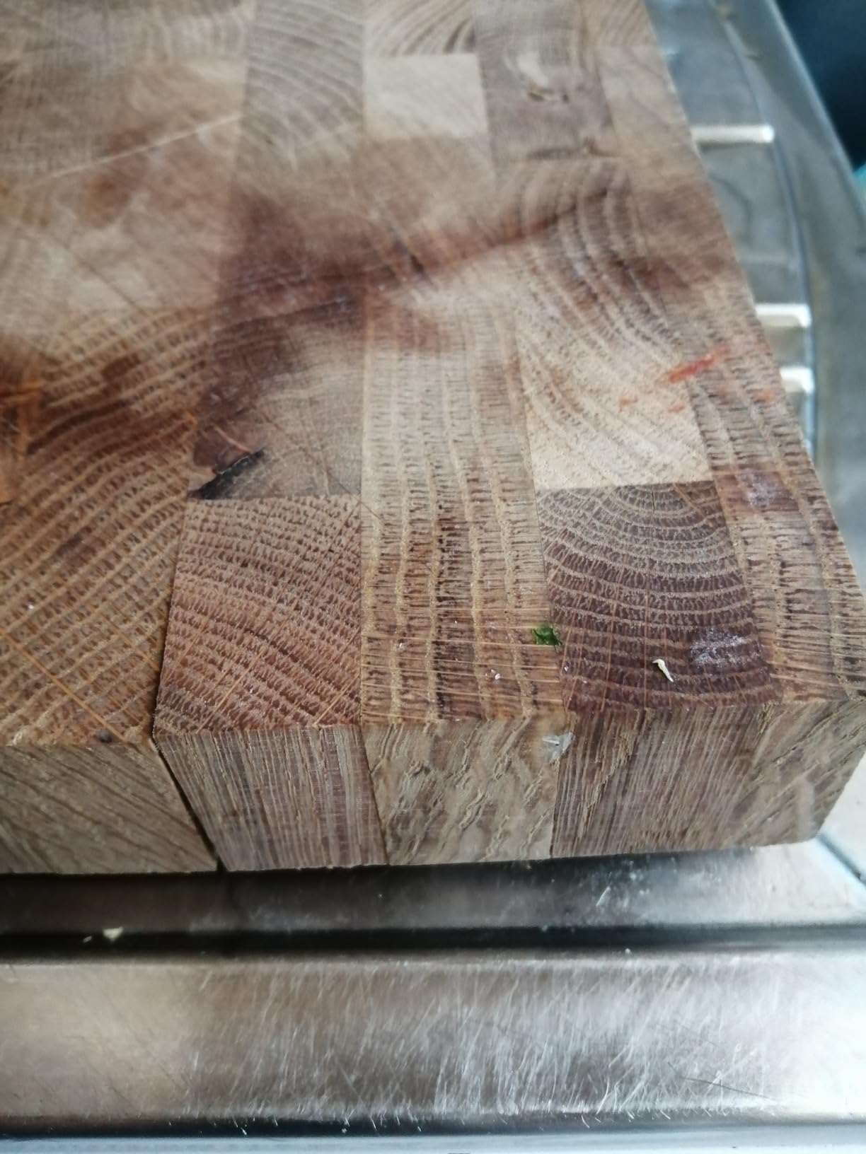 Creative Home Tagliere Quercia 32x24x4 cm Legno Massiccio
