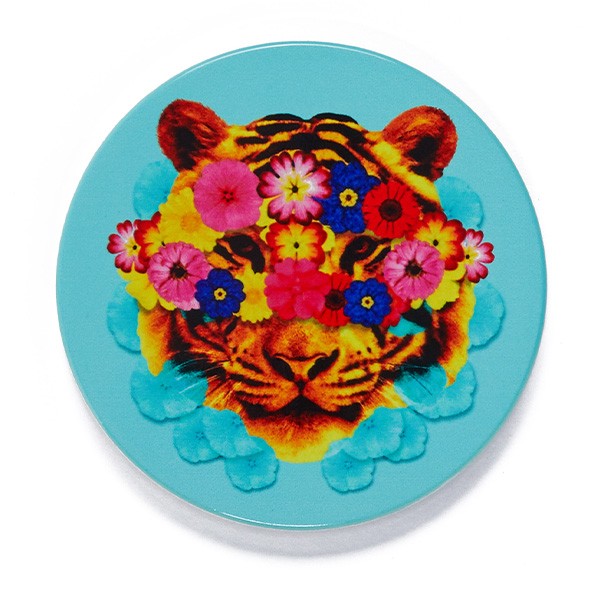 Gangzaï Curiosito Masktiger GD487 sottobicchieri 4 pezzi tigre