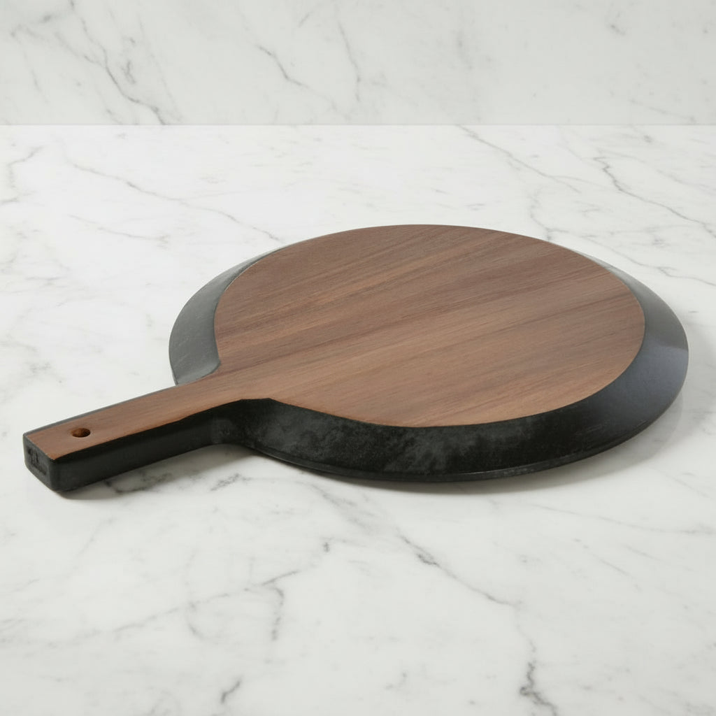 Home ESPRIT tagliere acacia scuro 38x28 cm