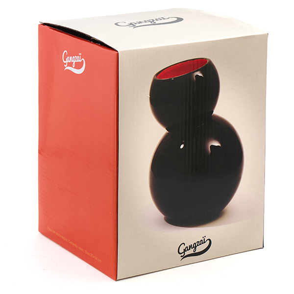 Gangzaï Geometrica Noir Astre GD743 vaso nero