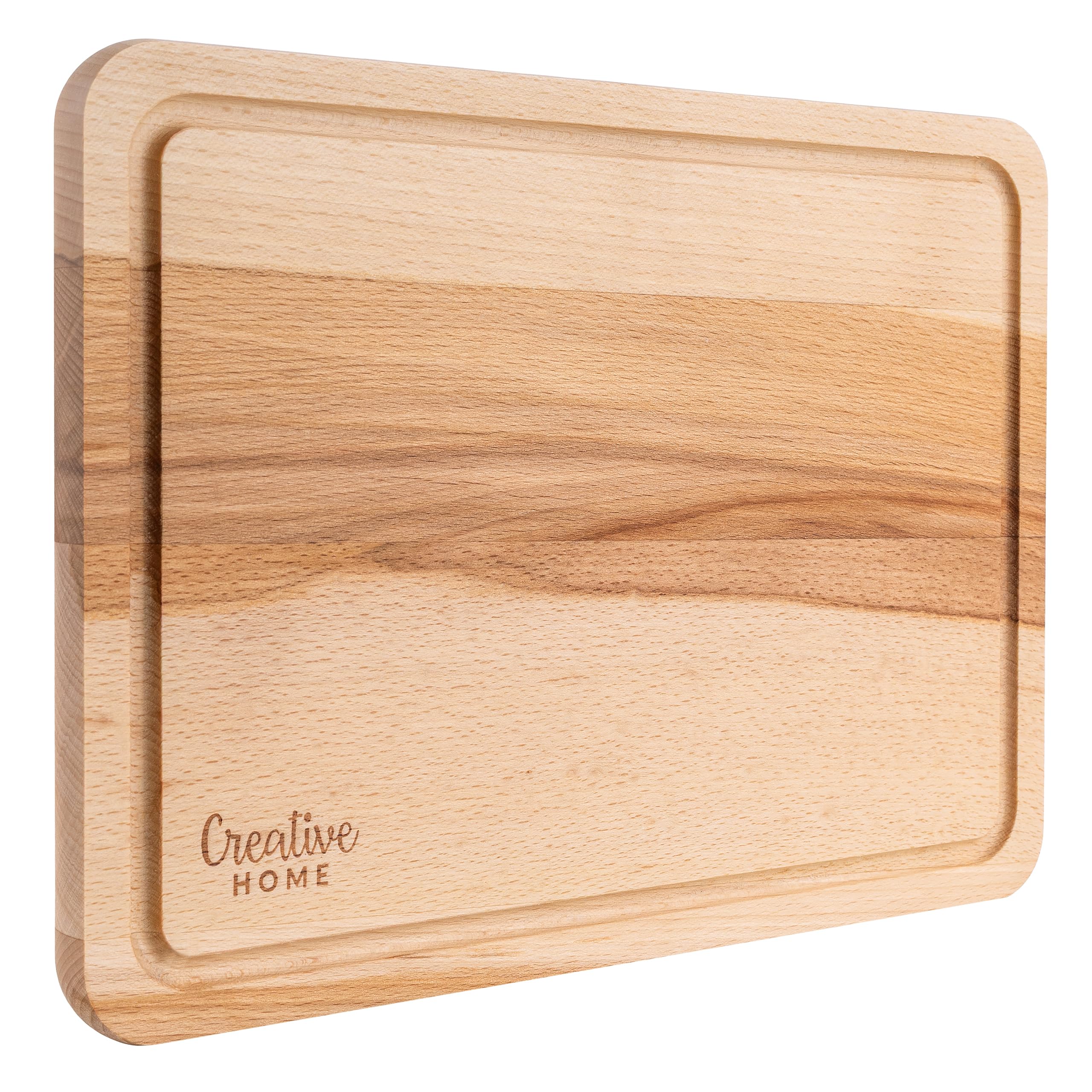 Creative Home tagliere faggio 30,5x22,5 cm scanalatura