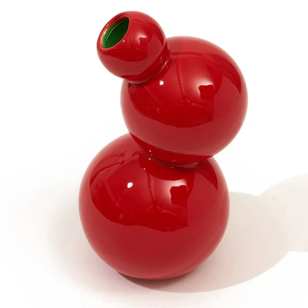 Gangzaï Geometrica Astre GD744 vaso rosso