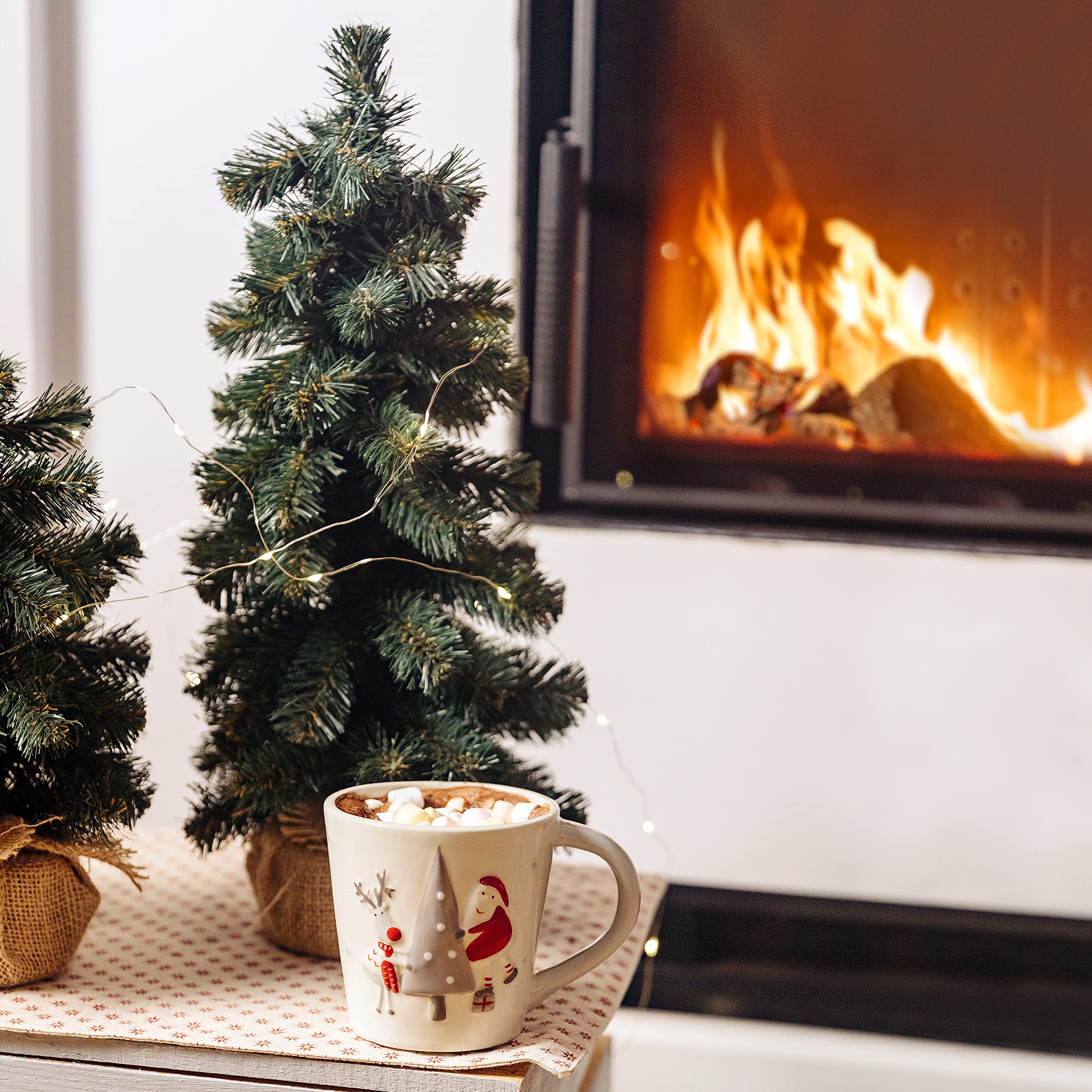 Creative Home Albero Natale Artificiale 50 cm Verde da Tavolo
