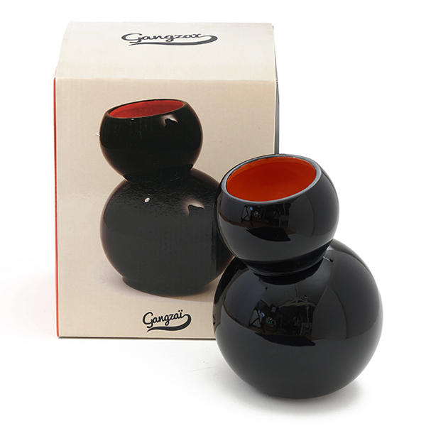 Gangzaï Geometrica Noir Astre GD743 vaso nero