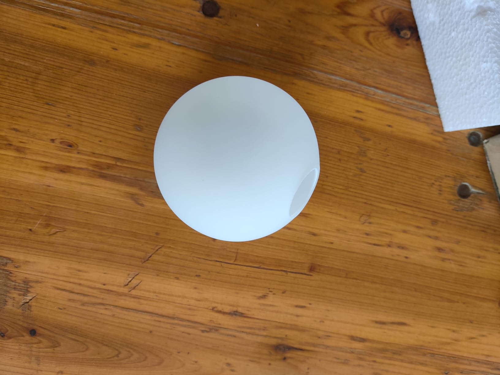 MUCKLILY Globo Paralume Sfera Vetro Smerigliato Ricambio