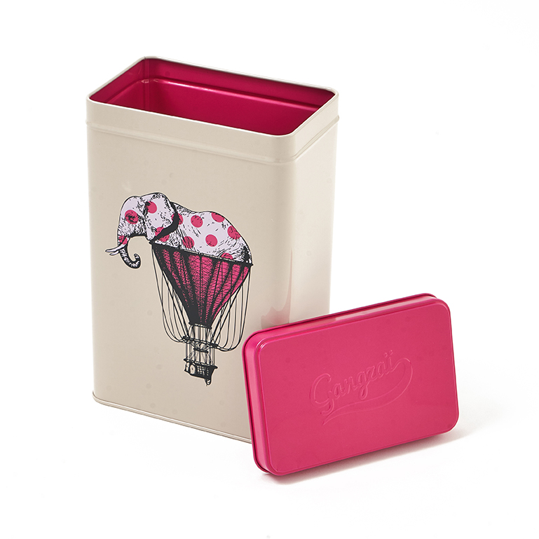 Gangzai Arti ElephantR GD604 scatola in metallo