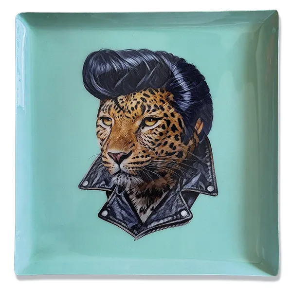 Gangzaï Curiosito Elvis GD750 vassoio quadrato