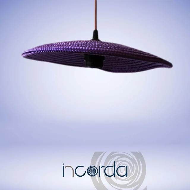Incorda inLight Contemporary paralume in corda moderno
