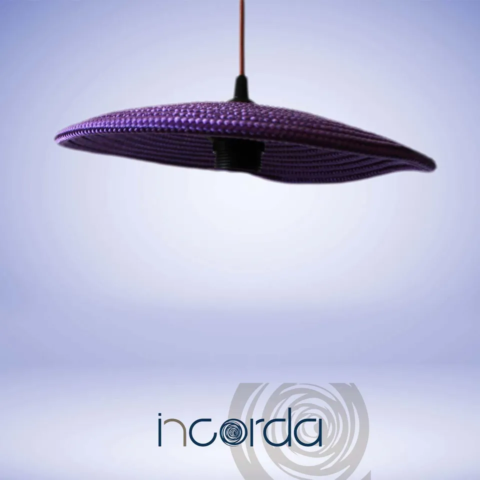 Incorda inLight Contemporary paralume in corda moderno