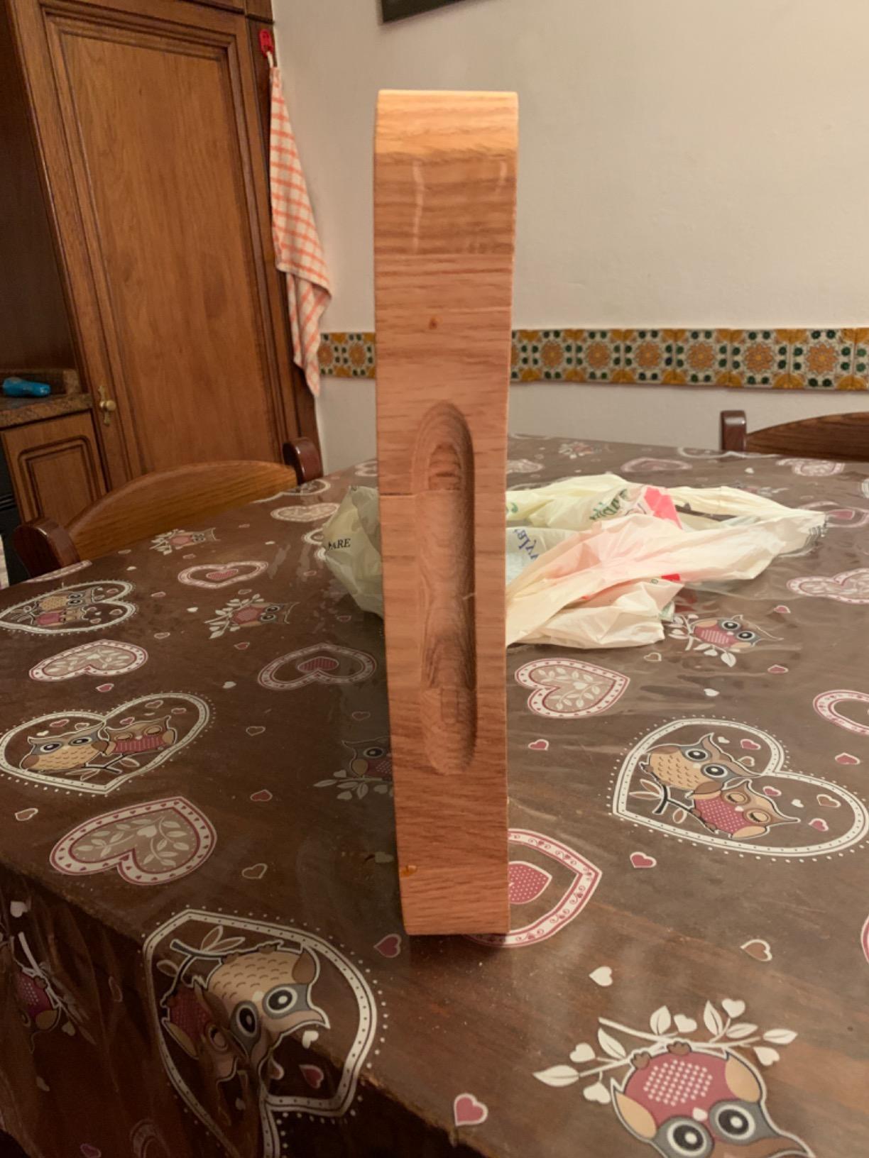Creative Home Tagliere Quercia 32x24x4 cm Legno Massiccio