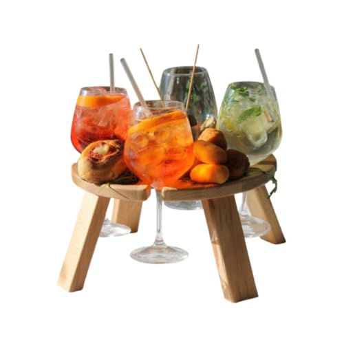 Inca tavolino vassoio aperitivo legno faggio 30x16 cm