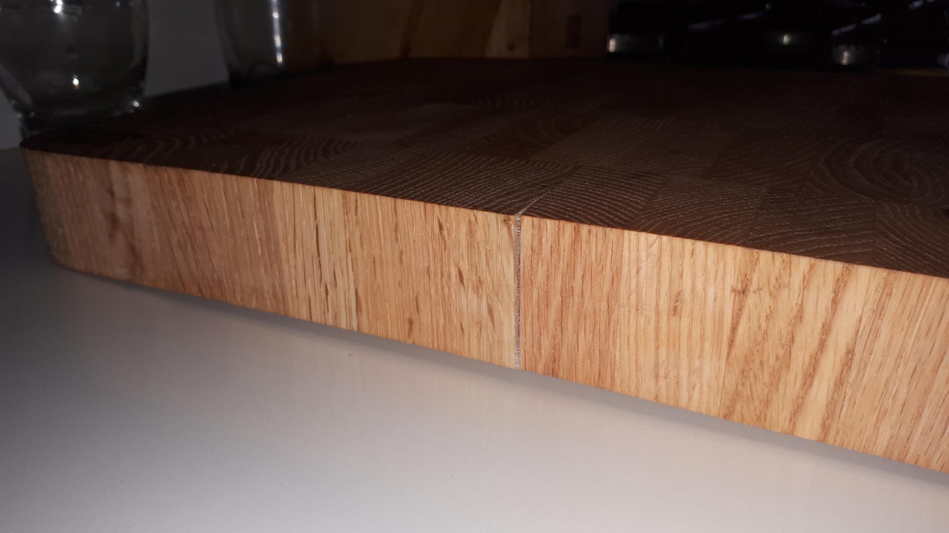 Creative Home Tagliere Quercia 32x24x4 cm Legno Massiccio