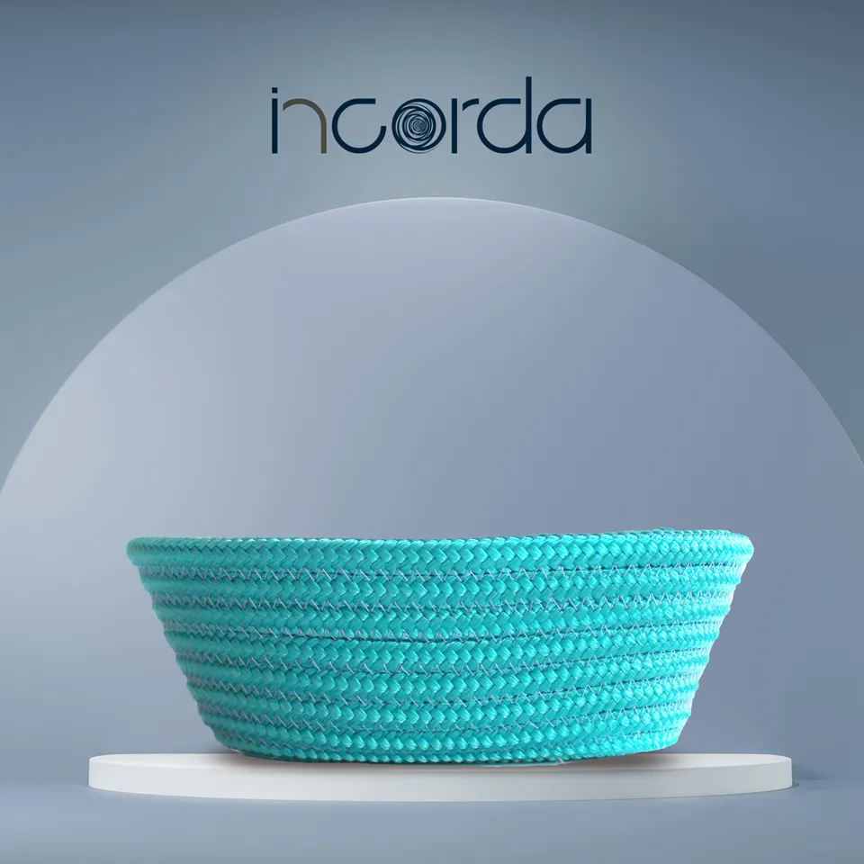 Incorda InPocket svuota tasche in corda fatto a mano