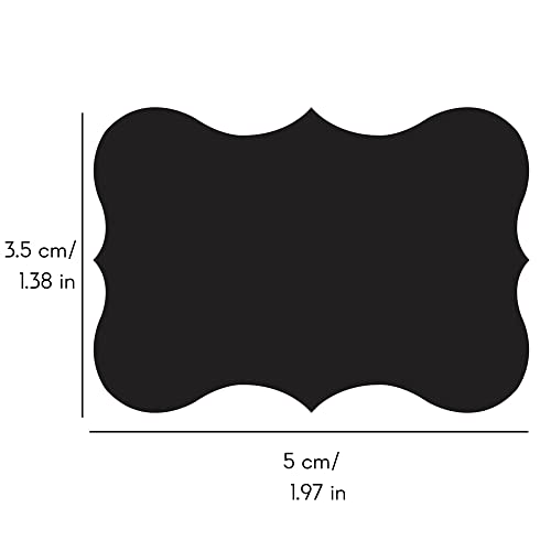 Creative Home Set 160 Etichette Adesive Lavagna 50x35 mm + Gesso