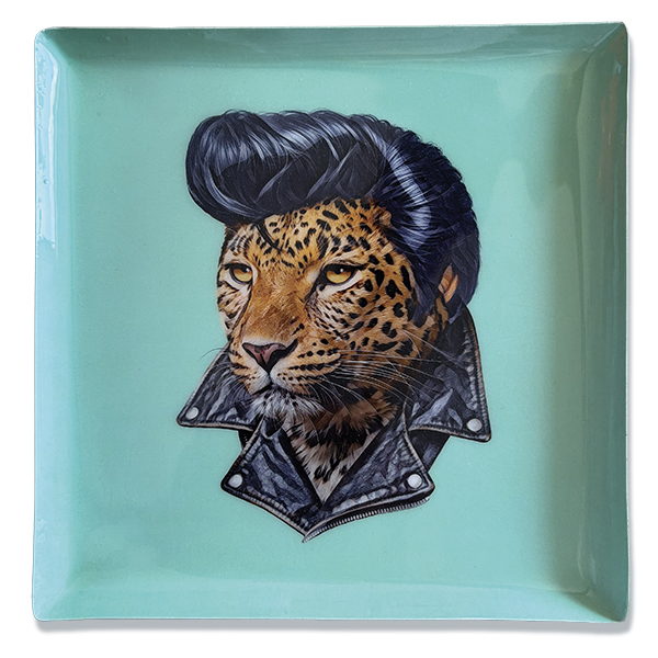 Gangzaï Curiosito Elvis GD750 vassoio quadrato