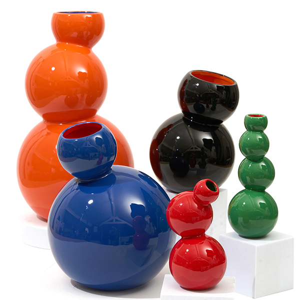 Gangzaï Geometrica Astre GD745 vaso verde per fiori