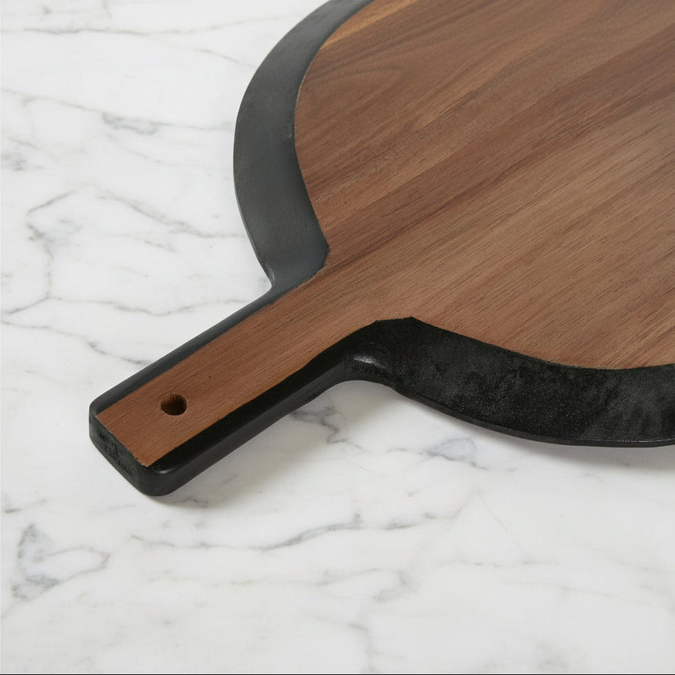 Home ESPRIT tagliere acacia scuro 38x28 cm