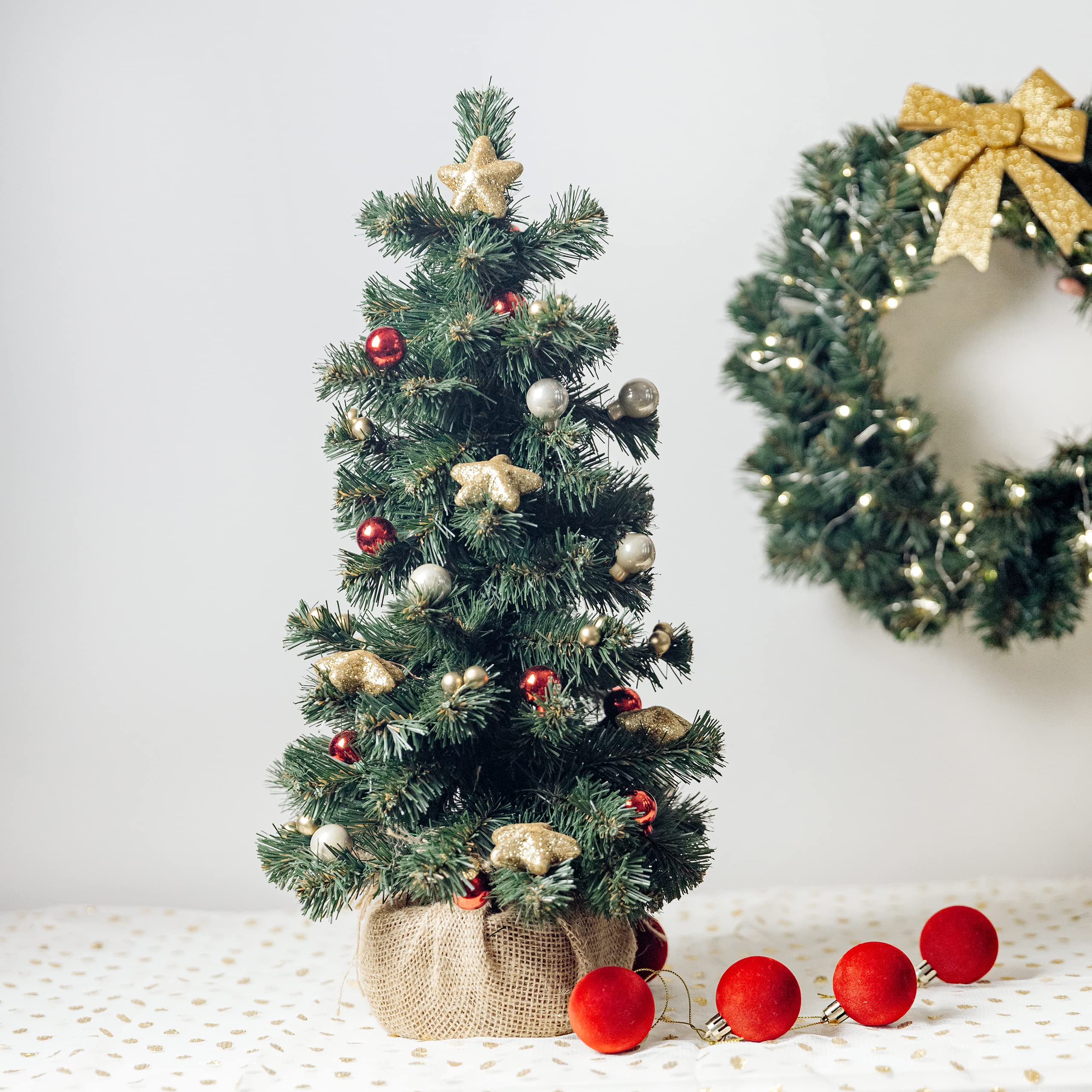 Creative Home Albero Natale Artificiale 40 cm Verde da Tavolo