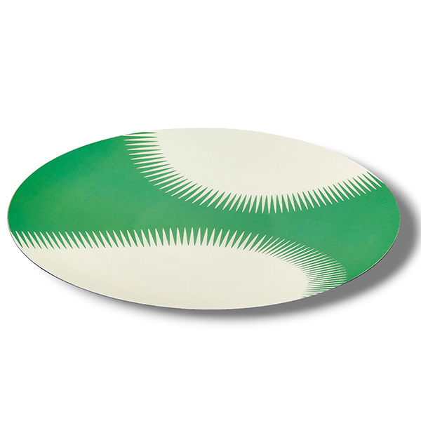 Gangzaï Geometrica Wave GD659 vassoio rotondo fantasia