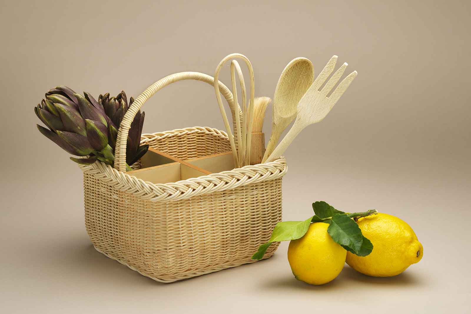 Mila Maurizi Mise en Place Gerbera portaposate 4 scomparti