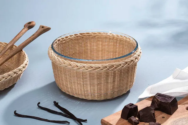 Mila Maurizi Mise en Place Glicine cestino soufflé pyrex